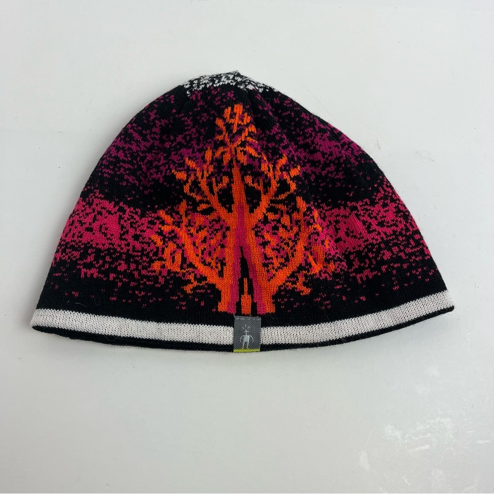 Smartwool Beanie Hat Merino Wool Tree Vibrant Colors Unisex Ski Gorpcore